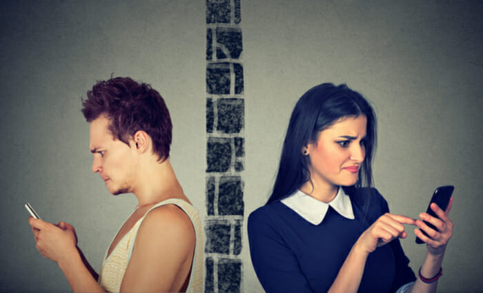 Social Media Couple
