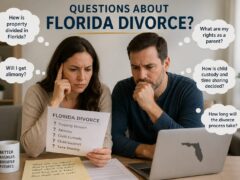 Florida Divorce Questions